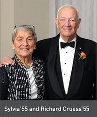 Sylvia and Richard Cruess.